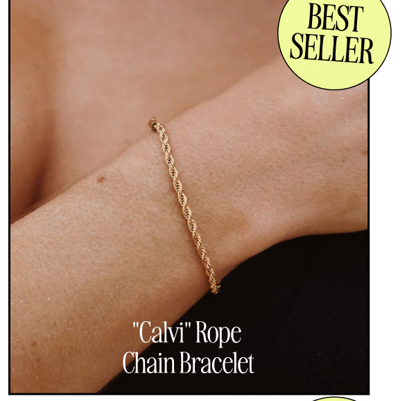 "Calvi" Rope Chain Bracelet (5% OFF)